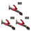 3Pièces Brosse Nettoyage Cordes Rouge Compatibilité Multi-Instruments 11