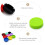5Pcs Durable Silicone Bottle Organizer Holder Mat For Beer Wine 3