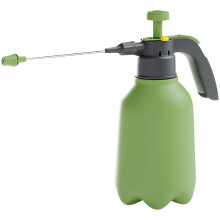 2L Chemical Resistant Pressure Sprayer with Adjustable Nozzle and Extended Wand for Cleaning and Gardening
