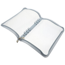 binder einband lose blatt 6 ringe aktenschale hefter notizbuchhülle