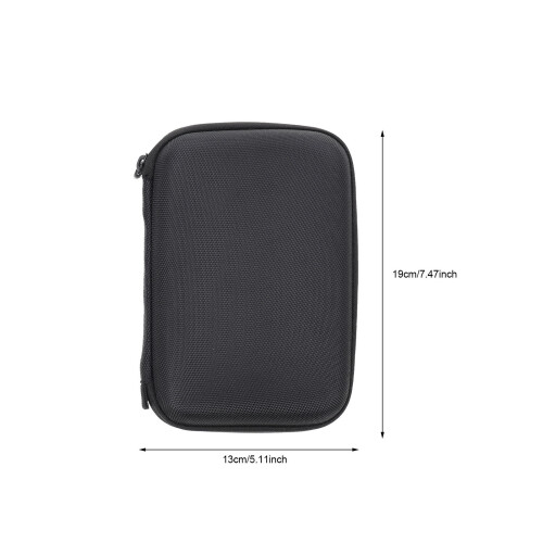 Dustproof Wireless Mic Storage Case Canvas 1pack 7.5x5.1x2in 2