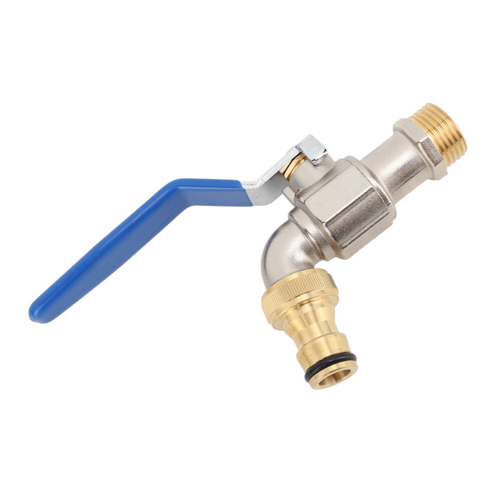Brass Ball Valve Tap 1/2 Inch Fast Flow Shut Off Faucet 8401388648495