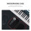 Dustproof Wireless Mic Storage Case Canvas 1pack 7.5x5.1x2in 6
