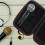 Dustproof Wireless Mic Storage Case Canvas 1pack 7.5x5.1x2in 7