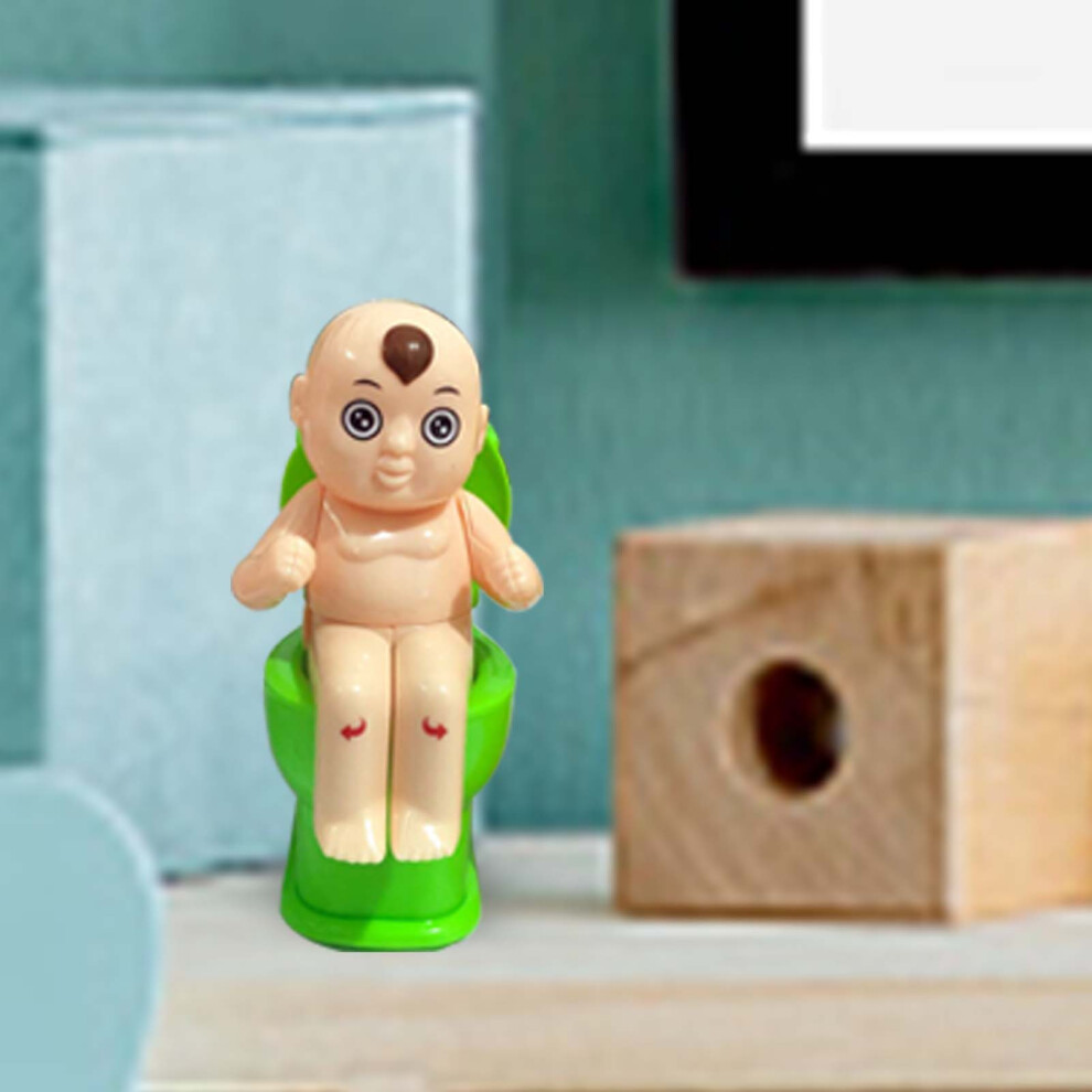 Penghui-Toys (Green) Funny Squirting Toilet Toy Prank Gift For Kids