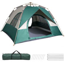 Family Multicoloured Camping Tent