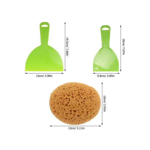1 Set Texture Sponge For Wall Ceiling Drywall Patch Repair 2