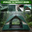 Family Multicoloured Camping Tent 4