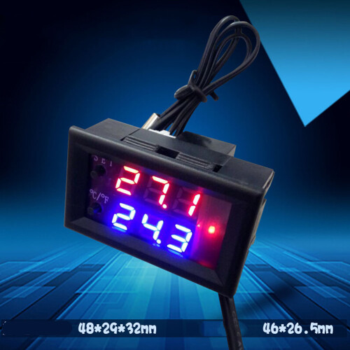 12V lcd-display precisie programmeerbare thermostaat voor thuis 1