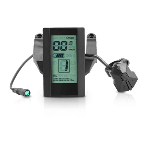 Electric Bikes 800S LCD Navigation Meter for Bafang Central Motor BBS01 BBS02 CAN Protocol Meter  Display