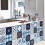 64Pcs Mediterranean Tile Sticker 10cm Removable 6