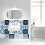 64Pcs Mediterranean Tile Sticker 10cm Removable 10