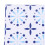 64Pcs Mediterranean Tile Sticker 10cm Removable 11