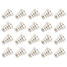 24Pcs Silver Bike Wheel Hubs Springs Durable Quick Release Accessories