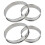 4pcs round pizza saucing rings, heat-resistant baking tools 7