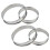 4pcs round pizza saucing rings, heat-resistant baking tools 10