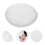 1Pc White Flax Hat Felt Chic DIY Hat Making Accessories 3