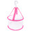3 Count Powder Puff Hanging Drying Net Makeup Brushes Rack Tool Pad 2