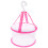 3 Count Powder Puff Hanging Drying Net Makeup Brushes Rack Tool Pad 3