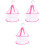 3 Count Powder Puff Hanging Drying Net Makeup Brushes Rack Tool Pad 5