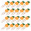 40Pièces Clips Silicone Multicolores Marque-Page 11