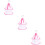 3 Count Powder Puff Hanging Drying Net Makeup Brushes Rack Tool Pad 11