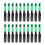 20Pcs Sc/Apc Fiber Optic Connector Embedded Single Mode Component Fiber Optic Quick Connector-Black + Green 1