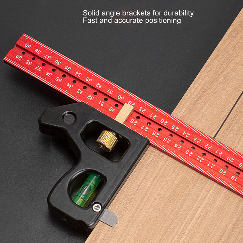 Combination Angle Sliding Ruler Aluminium