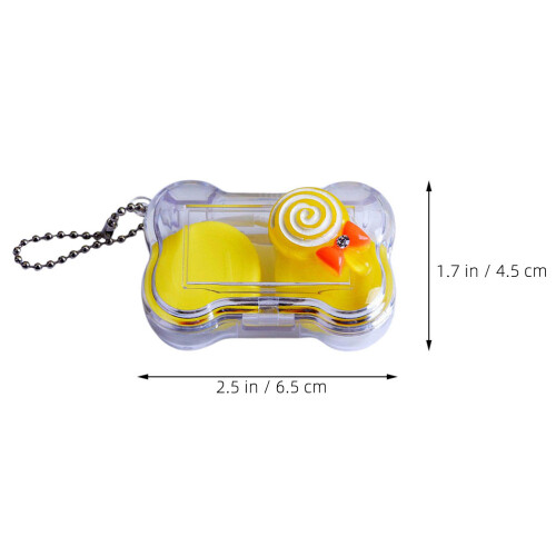 2Sets Assorted Color Lens Storage Box Leakproof Contact Lens Holder 1