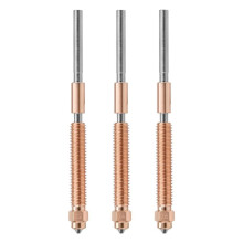 3 Stück 0,2 + 0,4 + 0,6 mm Düsen mit Titanlegierung Heat Break Kupferlegierung für 3D-Drucker Swap Gehärtet