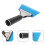 Compact Red Car Window Scraper for Water and Snow Removal 2