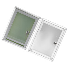 2Stk Schloss Briefkasten Wandmontage Aluminium Acryl Für Post
