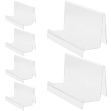 6 Stück Schild-Stehdisplay Halterung Kompaktgröße Standfuß