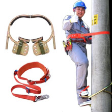 Adjustable Tree Climbing Spikes with Ergonomic AntiSlip Pedals and Safety Strap for Hunting and Maintenance