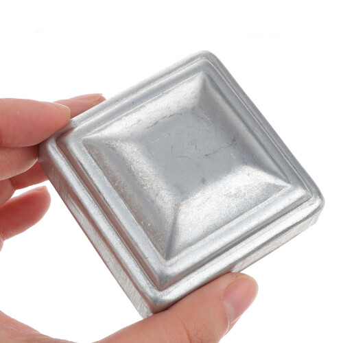 10Pcs Iron Fence Post Caps 5X5 Sealing Covers 2