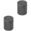2 Pieces Graphite Crucible For Refining Aluminum Melting Casting 3