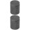 2 Pieces Graphite Crucible For Refining Aluminum Melting Casting 5