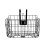 1Panier Pliable Noir , Rangement Suspendu Durable 1