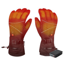 Heated Gloves 5V 5000mAh Rechargeable Waterproof Touchscreen for Skiing Motorcycling Outdoor Work