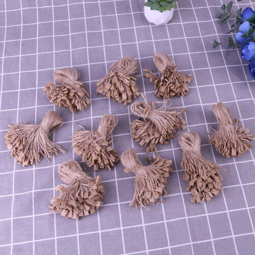 1000Pcs Watermelon Red Tag Rope Durable Plastic Locker for Clothes 2