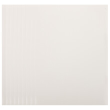 25Sheets White Drawing Paper School Dissolvable Art Paper Portable Use