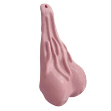 Pink Truck Nuts Bull Balls for Trailer Hitch Funny Prank Decoration Bright Finish Gag Gift for Men