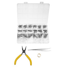1Set Ohrringhaken DIY Schmuckteile Eisen Mehrfarbig Modisch Langlebig