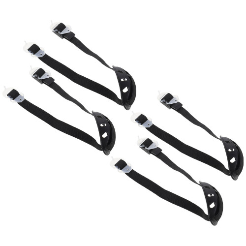 8Pcs Lightweight Black Adjustable Chin Straps for Hard Hat Helmets 1