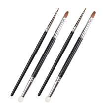 Tragbare Make-up Pinsel Für Frauen Gesichts-Make-up Reise 4-teilig