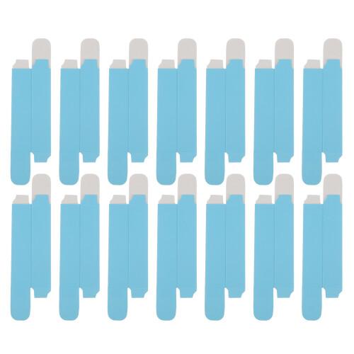 50Pcs Durable Kraft Paper Lip Balm Wrapping Boxes Sky-Blue 2