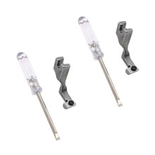 Adjustable Invisible Zipper Presser Foot Unilateral Zipper Feet for Single Needle Lockstitch Industrial Sewing Machine