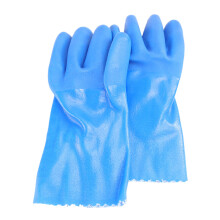 Industriearbeits Handschuhe Blau Gummi 2 Paar 9,8x4,7 Zoll