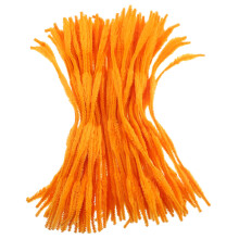 100Stk Gelbe Chenille Stems & Biegsame Bastelstäbe Für DIY Kinder