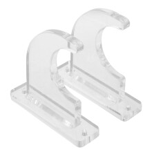 Skateboard Deck Hanger Wandhalterung Transparent Acryl 2 Stk